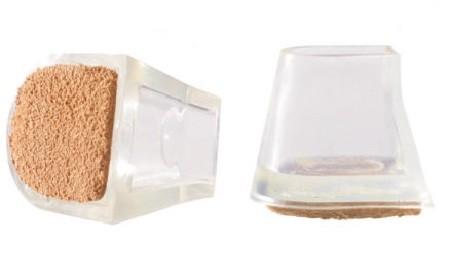 Heel Protectors - Suede Tip, 5 pairs value pack