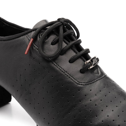 Stil T1-B – Schwarzes Leder